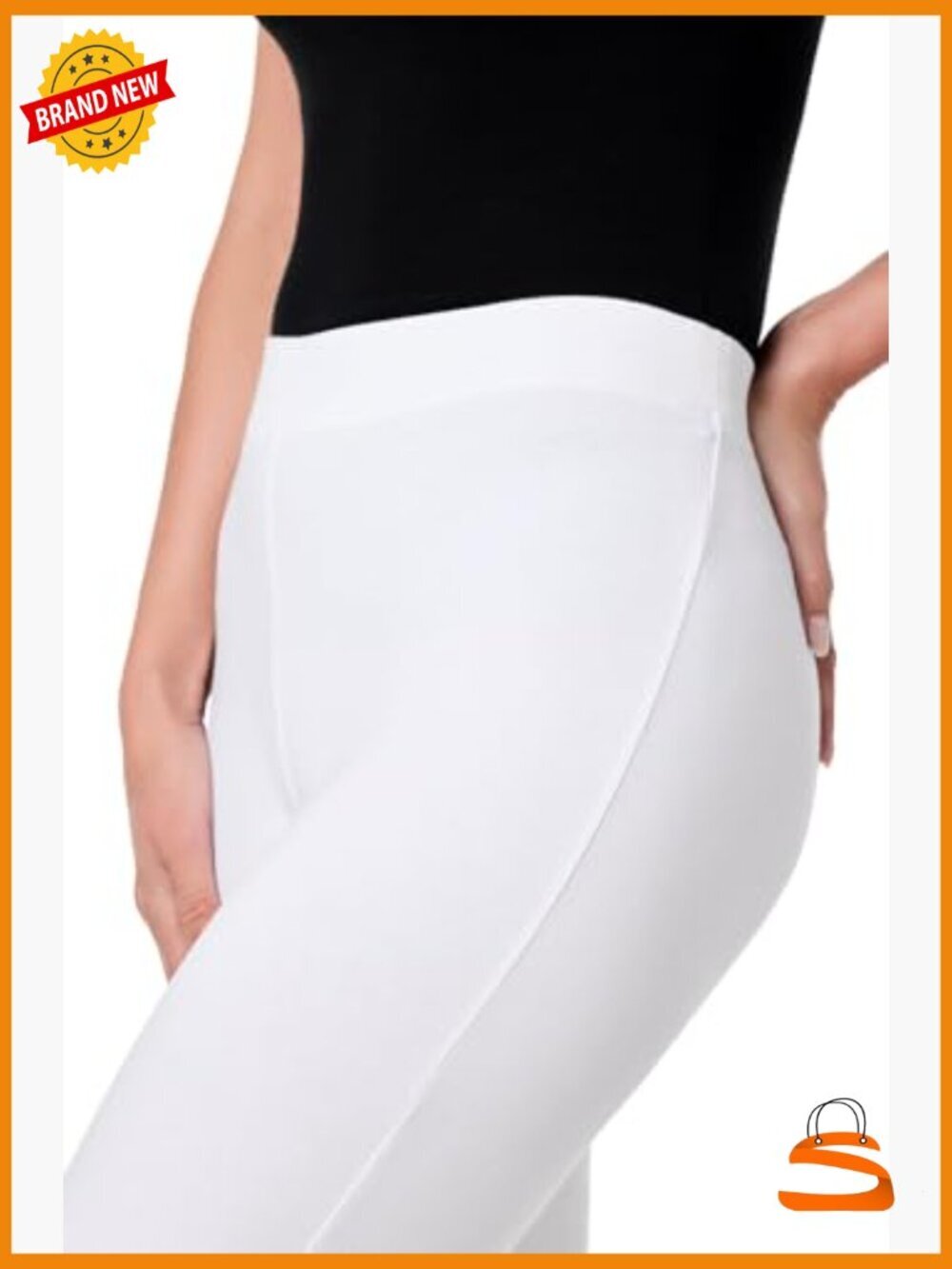UPF 50+ Sun Protection Leggings, Summer Athleisure, Medium Fit - Picture 5 of 7